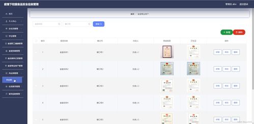 基于SSM框架的疫情下校園食品安全信息管理系統(tǒng)設計與實現(xiàn)
